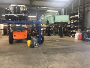Car restoration 2018 project warehouse