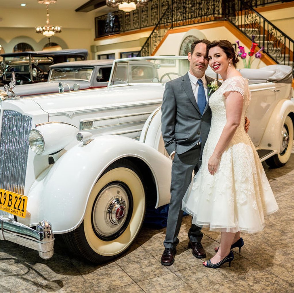 Roberto & Nicole Wedding - Rent a Vintage Car for your wedding 3