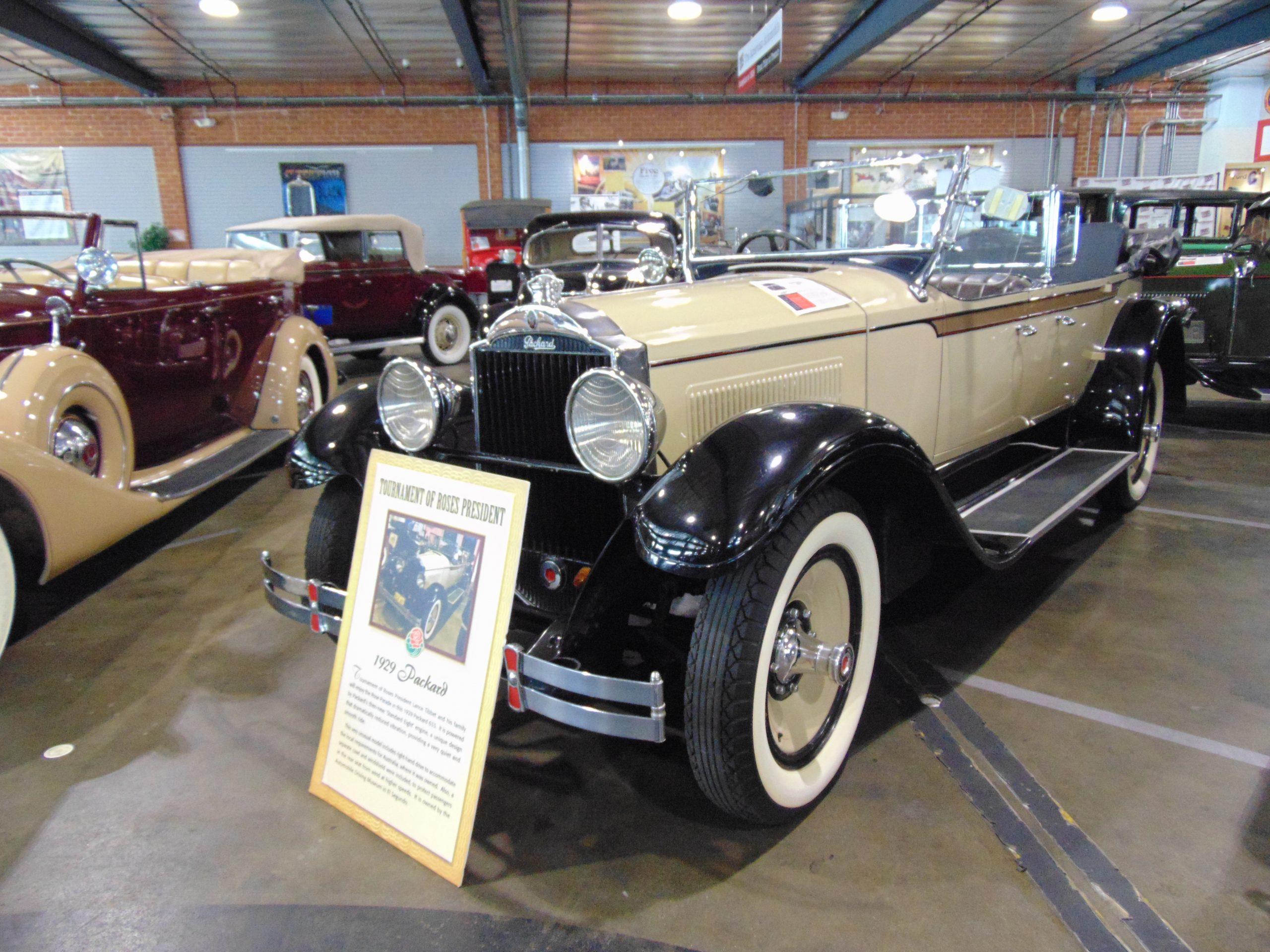 1929 Packard Car Rental