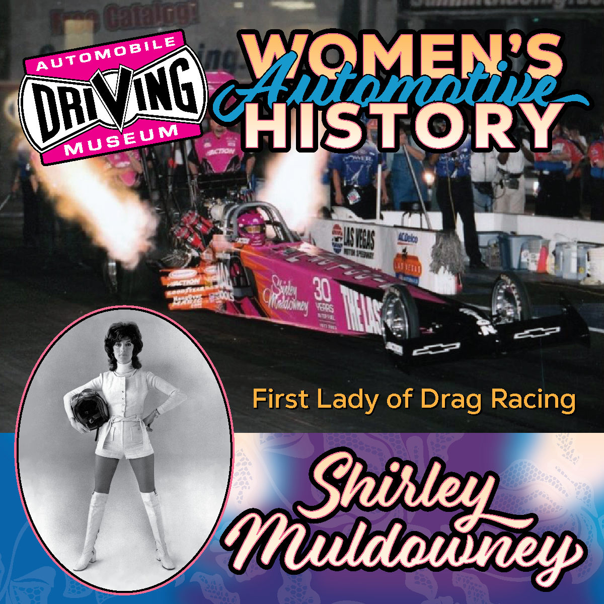 Shirley Muldowney Women's History