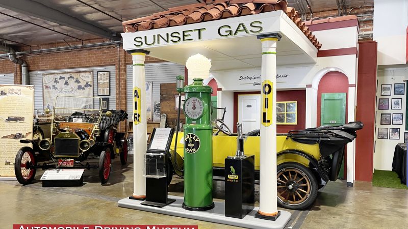 Sunset Gas Vintage Gas Station El Segundo Car Museum
