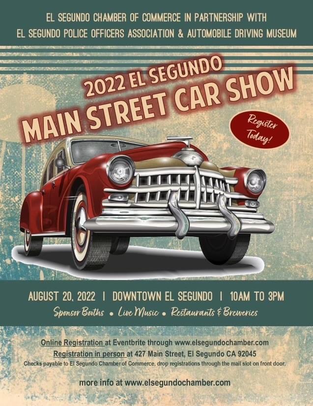 El Segundo Main Street Car Show Automobile Driving Museum