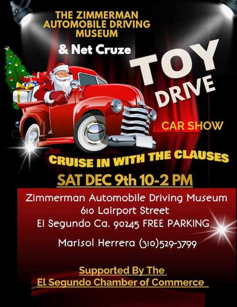Cruise In with the Clauses Toy Drive