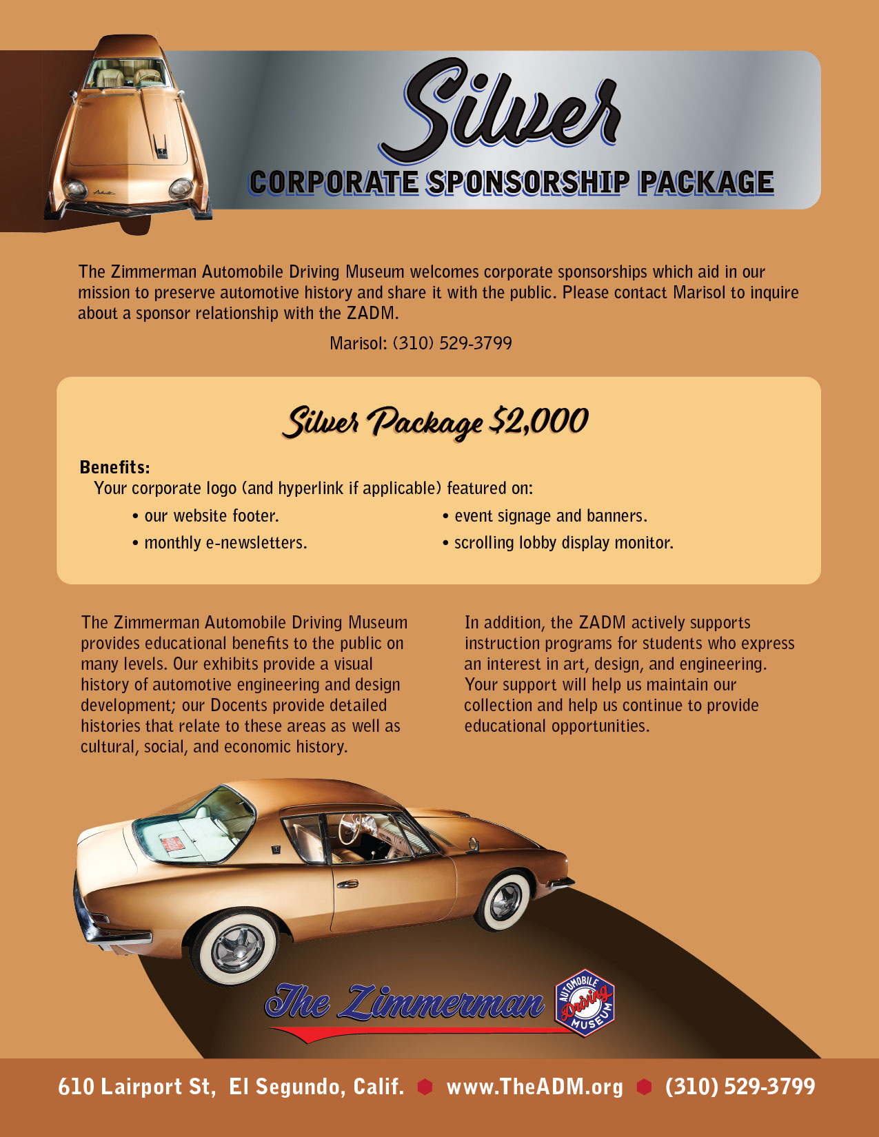 Silver Corporate Sponsorship Package