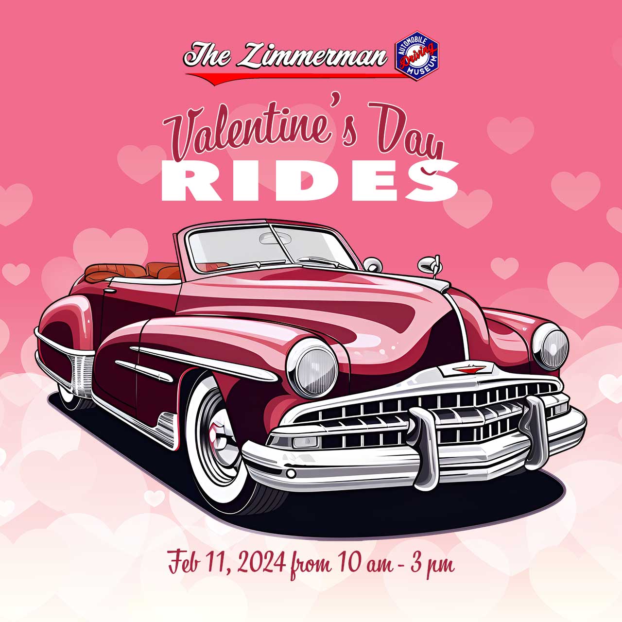Classic Car Rides for Valentine's Day 2024