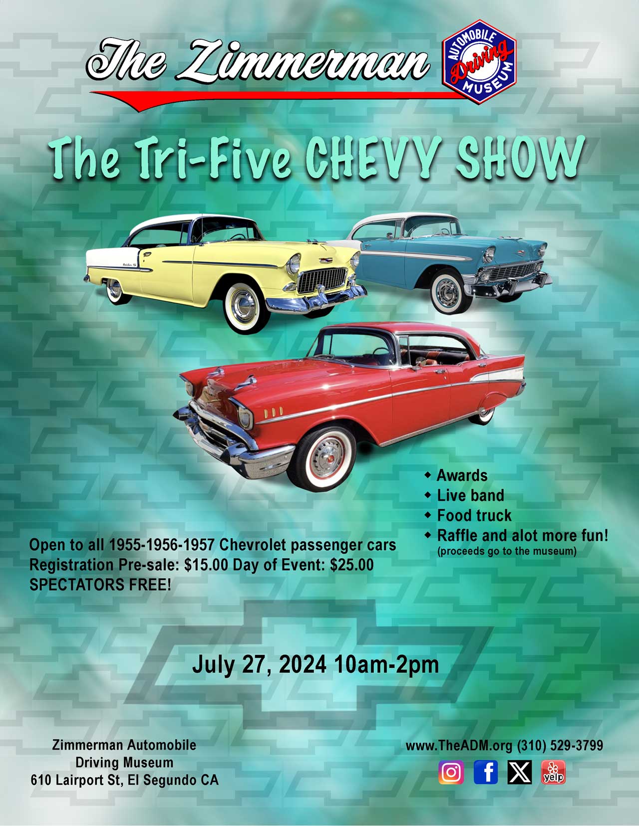 Tri-Five Chevy Show 2024